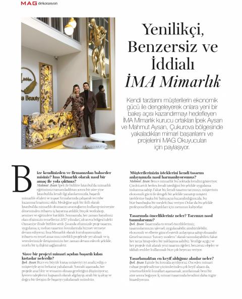 İMA Mimarlık-Mag Şubat 22